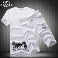 hermes mann Trainingsanzug mannches courte multicolor blanc